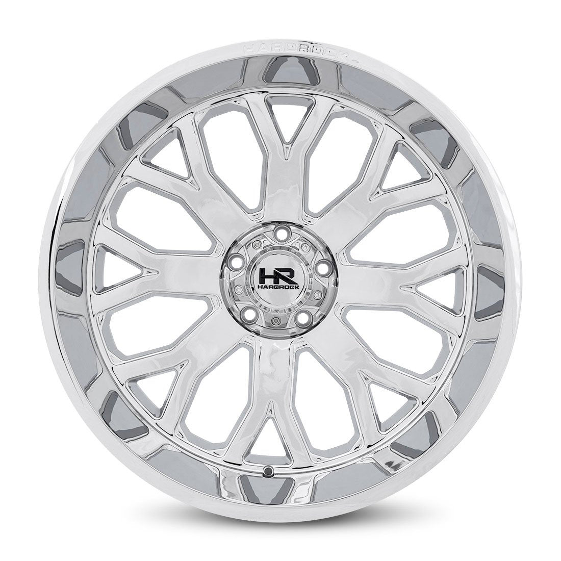 hardrock offroad wheels h504 slammer xposed chrome
