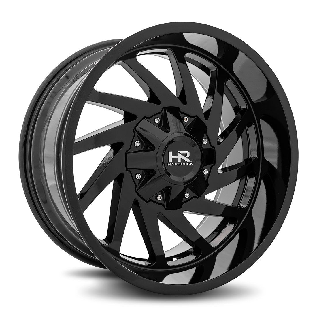 hardrock offroad wheels h704 crusher gloss black