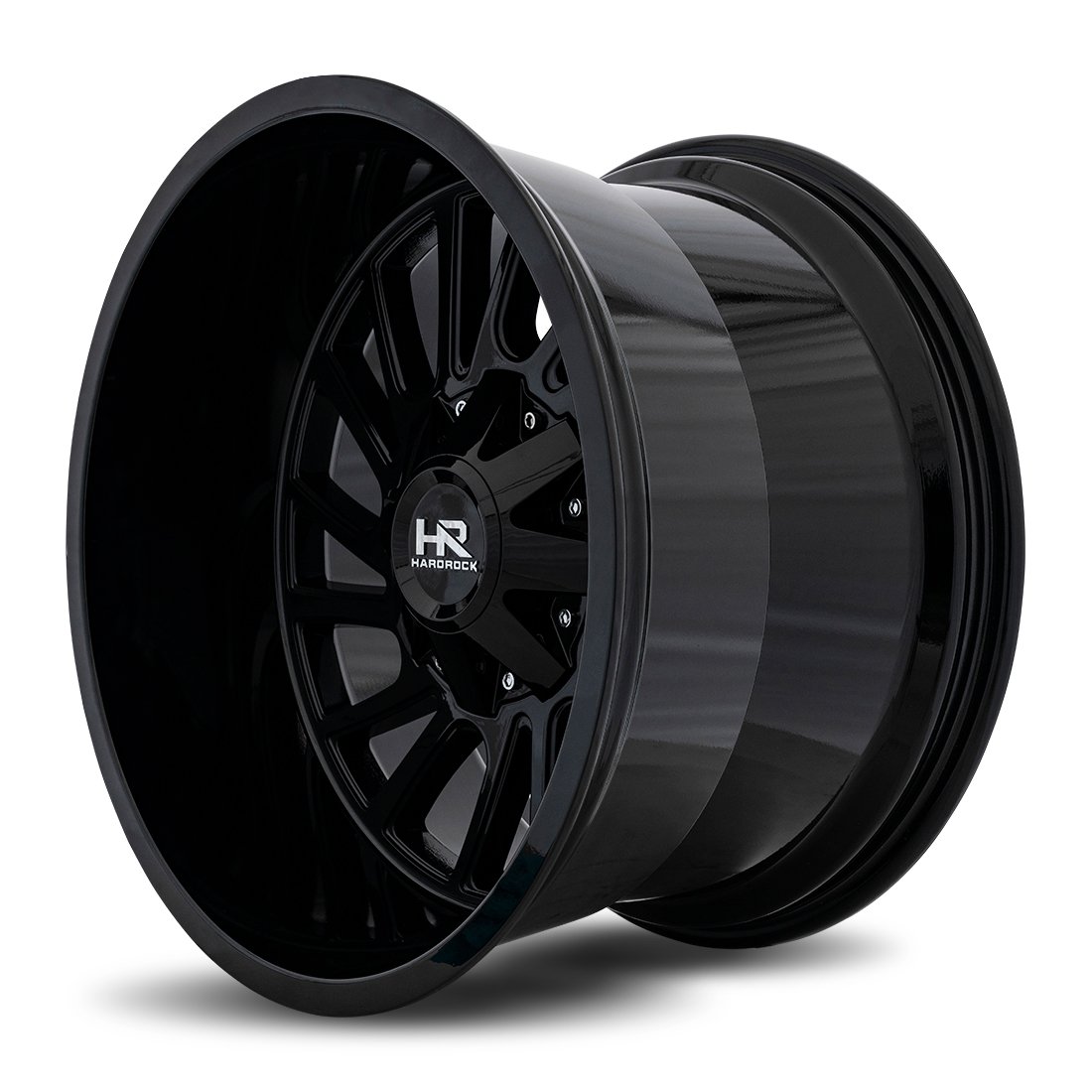 hardrock offroad wheels h708 overdrive gloss black