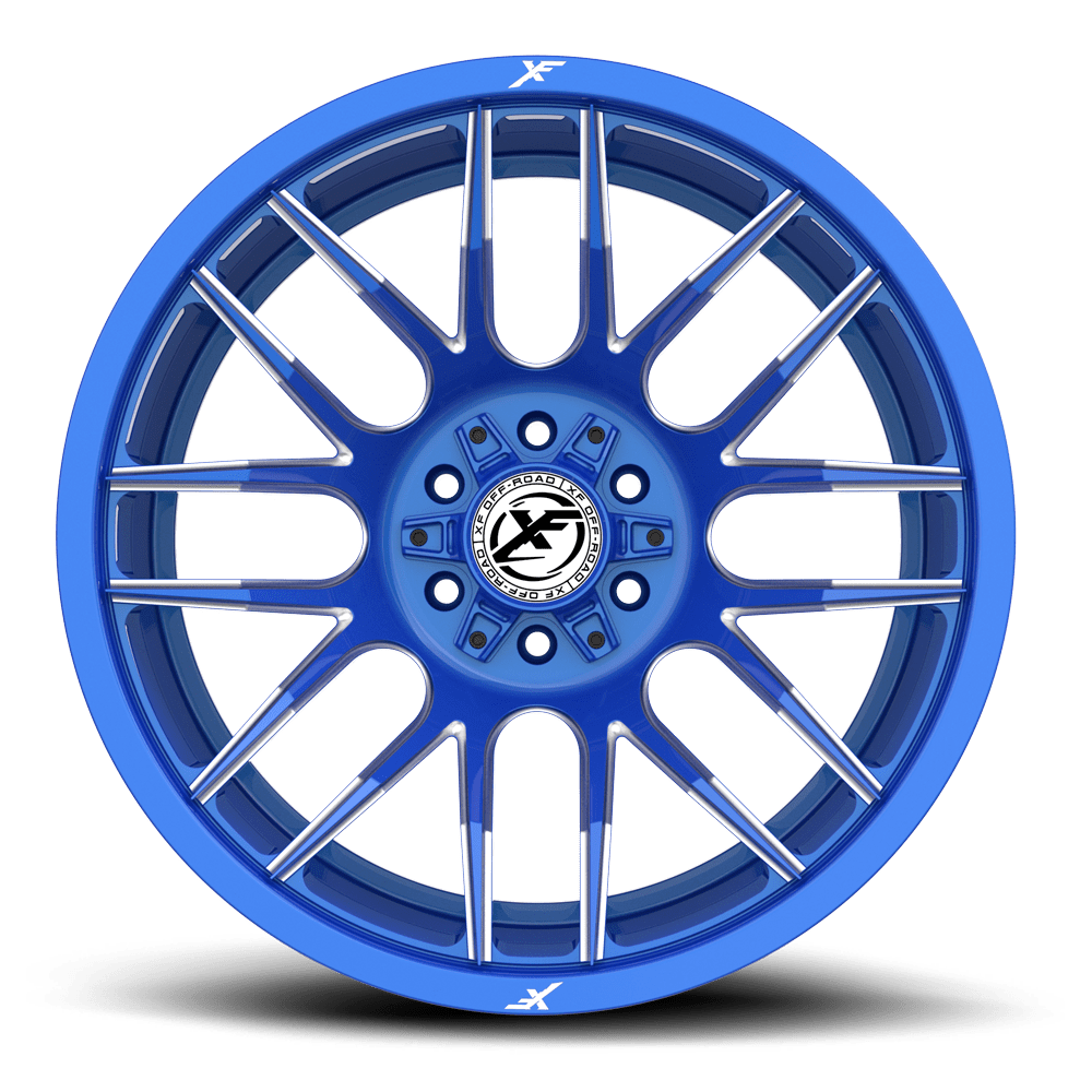 XF OFF-ROAD XF-232 Anodized Blue & Milled