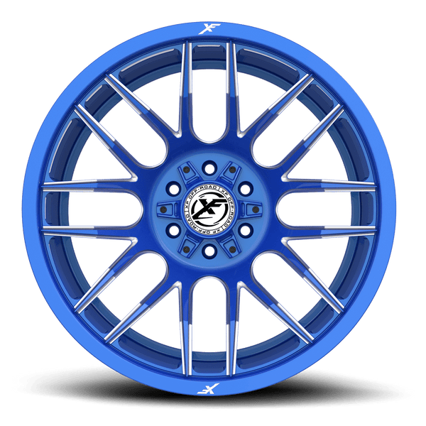 XF OFF-ROAD XF-232 Anodized Blue & Milled