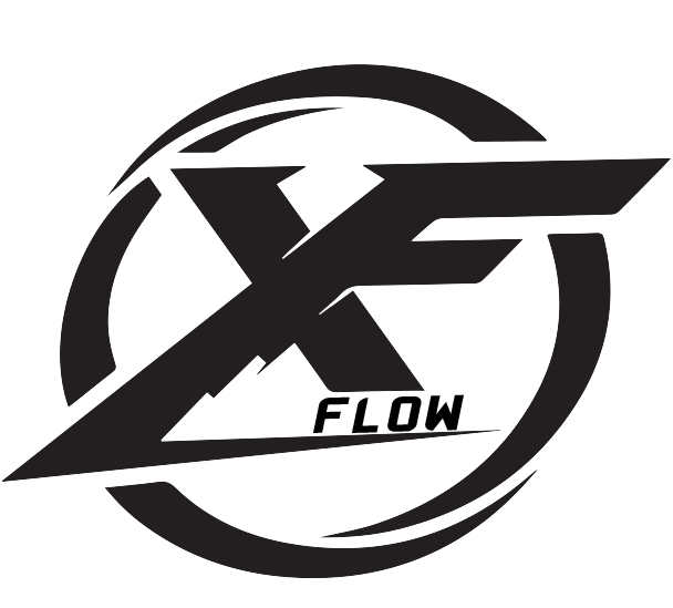 XFX FLOW XFX-305 Gloss Black & Milled With Red Inner