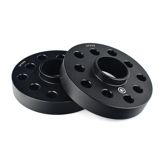 bfi 5x100 / 5x112 57.1 centerbore - spacers only bfi 25mm wheel spacers - 5x100 & 5x112 - black anodize