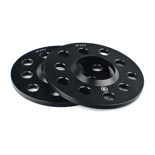 bfi 5x100 / 5x112 57.1 centerbore - spacers only bfi 8mm wheel spacers for oem wheels only - 5x100 & 5x112 - black anodize