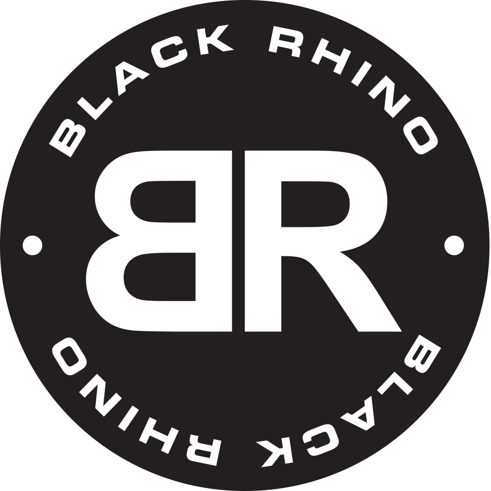 black rhino sierra gloss black w/milled spokes